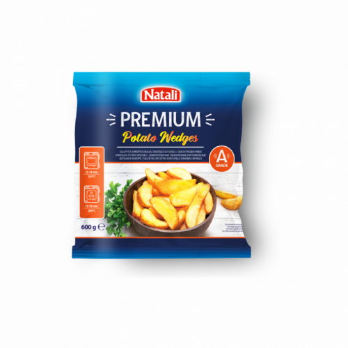 Bulvių skiltelės, 600 g. Natali