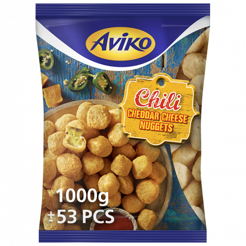 Čili Čederio sūrio užkandis 1kg, Aviko