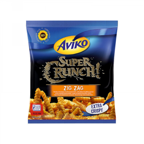 Bulvės fri ypač traškios Zig Zag 750g, Aviko