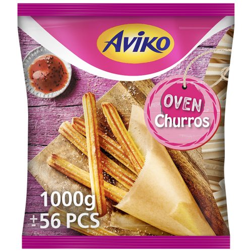 Ispaniškos spurgos Churros apkeptos Aviko, 1 kg